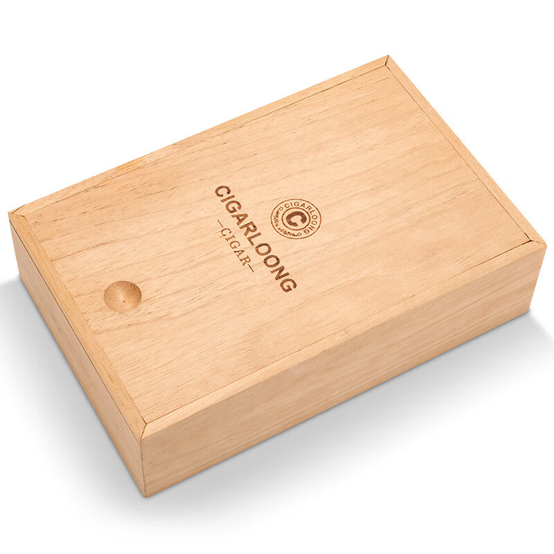 Drvena kutija humidor za cigare sa velikim kapacitetom, zatvara se, prijenosna, 15 cigara