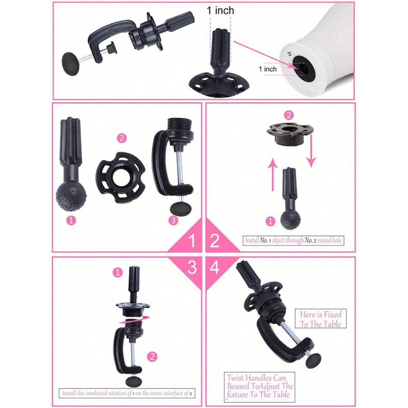 Yunjin forma hlavy na parochu – plátená hlava pre ostrihanie, podpora hlavy manekén, nástroj na ostrihanie (neto obsah: 200)