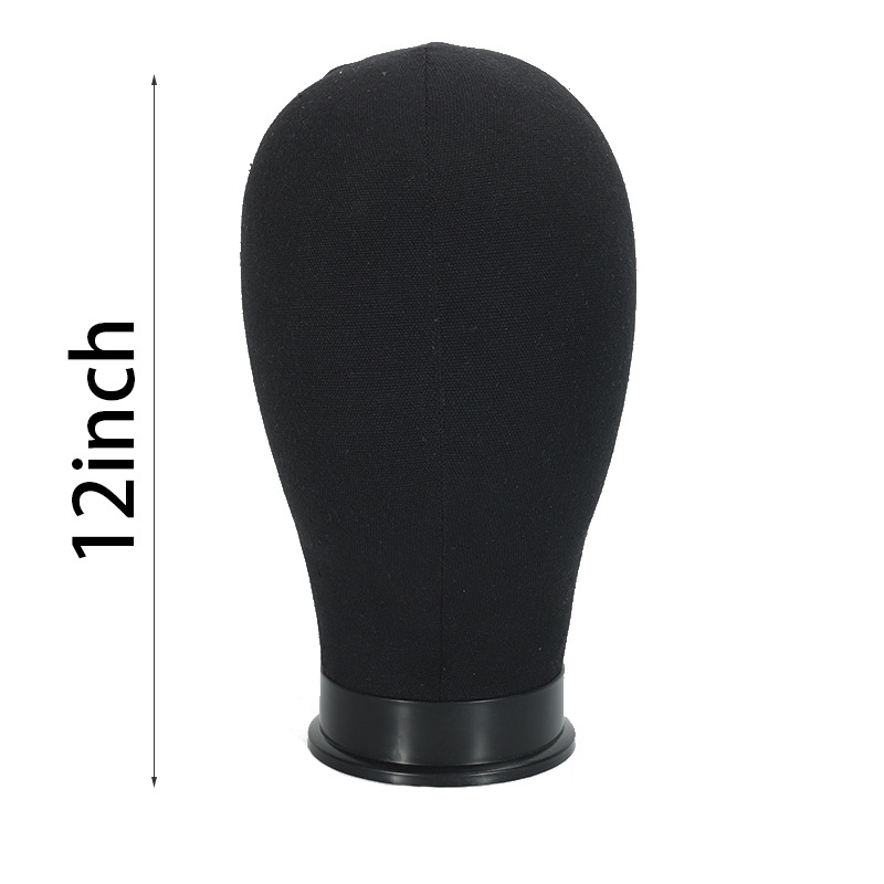 Yunjin forma hlavy na parochu – plátená hlava pre ostrihanie, podpora hlavy manekén, nástroj na ostrihanie (neto obsah: 200)