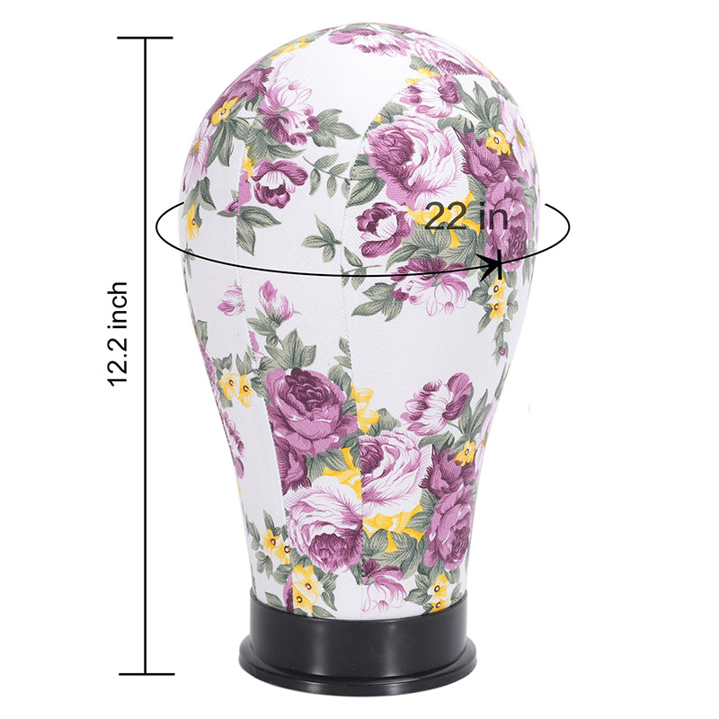 Yunjin forma hlavy na parochu – plátená hlava pre ostrihanie, podpora hlavy manekén, nástroj na ostrihanie (neto obsah: 200)