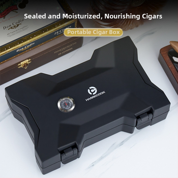 Cestovná cigarová krabička, ABS materiál, dvojvrstvový dizajn, desať kusov, veľká kapacita, tesniaci proti vlhkosti