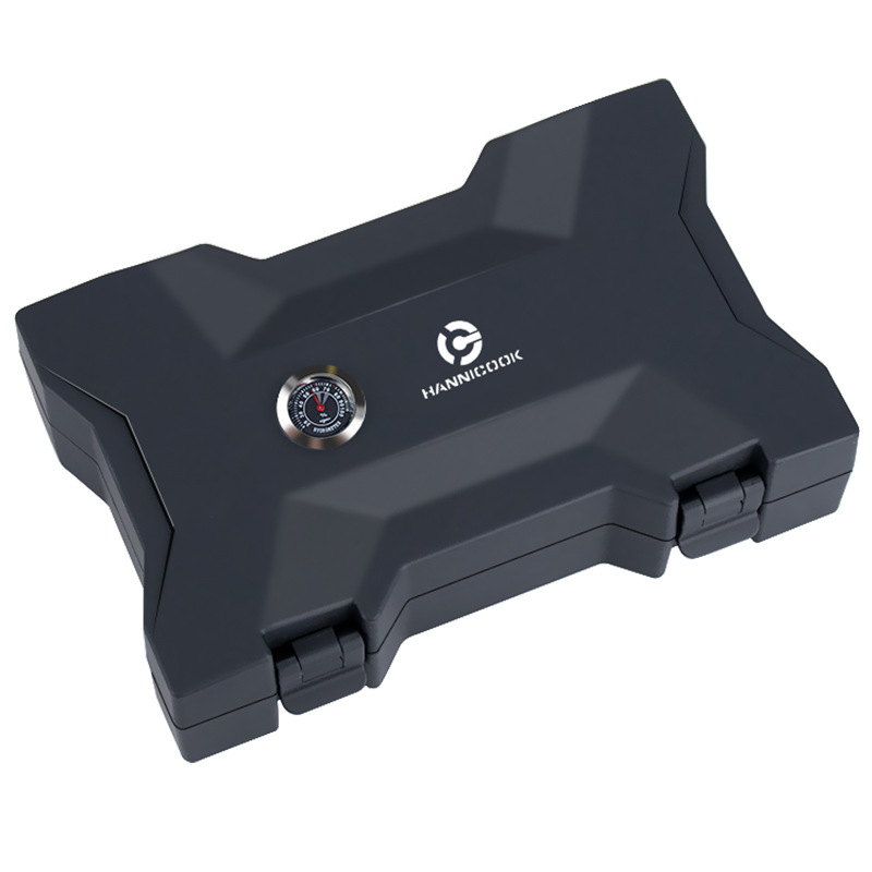 Cestovná cigarová krabička, ABS materiál, dvojvrstvový dizajn, desať kusov, veľká kapacita, tesniaci proti vlhkosti