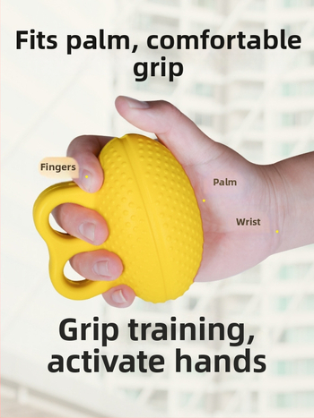 Spaudimo jėgos treniravimo kamuolys – PU medžiaga, pirštų ir riešo lavinimui, suaugusiems