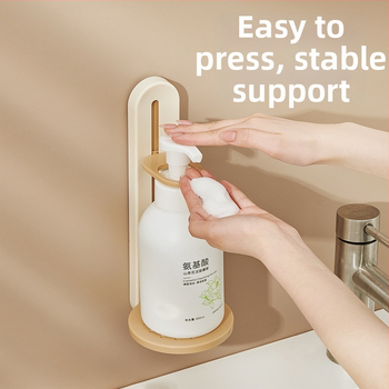 Ecoco nástenný regál do kúpeľne, nastaviteľný, plastový, s odvodnením, jedno poschodie, nosnosť 1 kg