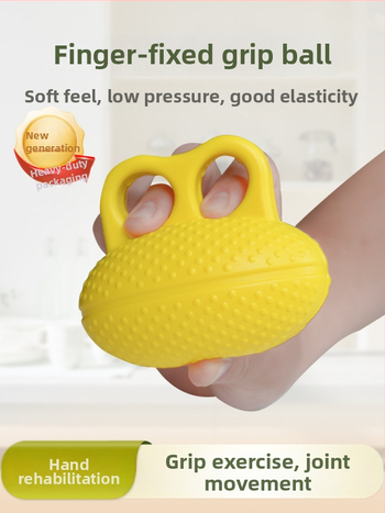 Posilňovač úchopu a cvičiteľ prstov s PU guľou pre tréning ruky, prstov a zápästia