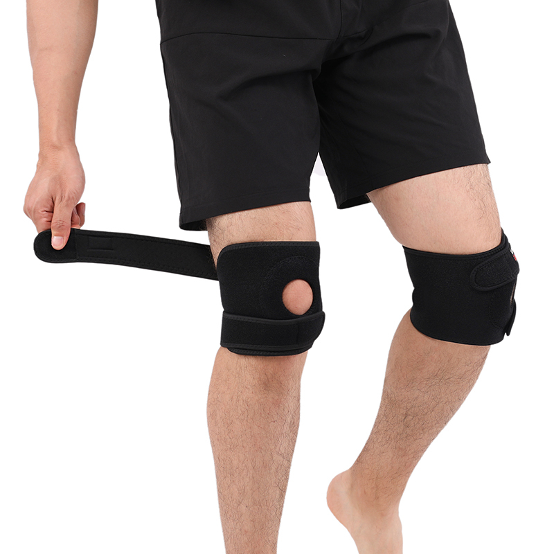 Kompresný kolenný pás – priedušný, unisex, model F7H9MMMMHSJH5, hlavný materiál: špongia, vhodný pre túru a športy