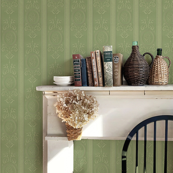 3D Rococo nástenná nálepka - PVC, samolepiaca, vodotesná, jedno dielna, moderný minimalistický 3D nástenný dekor pre obývaciu izbu, spálňu a študovňu