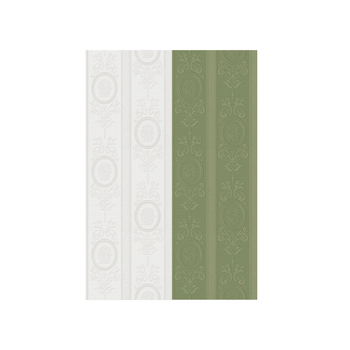 3D Rococo nástenná nálepka - PVC, samolepiaca, vodotesná, jedno dielna, moderný minimalistický 3D nástenný dekor pre obývaciu izbu, spálňu a študovňu