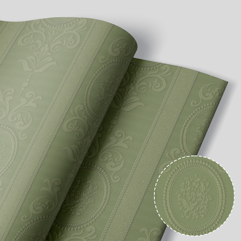 3D Rococo nástenná nálepka - PVC, samolepiaca, vodotesná, jedno dielna, moderný minimalistický 3D nástenný dekor pre obývaciu izbu, spálňu a študovňu