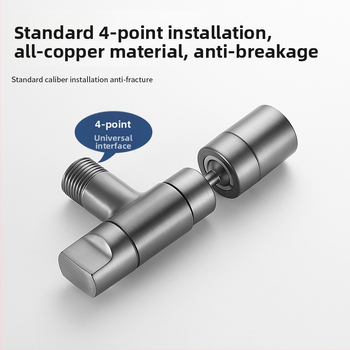 Meďový nástenný zmiešavací kohút pre mop drez, predĺžený, proti striekaniu, model 825, do kúpeľne a na balkón