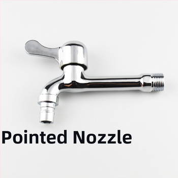 Rozšírený kohút na práčku do steny, dvojité použitie, zliatina zinku, 15 mm vstup, 20 mm sedadlo ventilu, 1,6 MPa