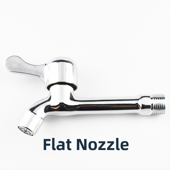 Rozšírený kohút na práčku do steny, dvojité použitie, zliatina zinku, 15 mm vstup, 20 mm sedadlo ventilu, 1,6 MPa