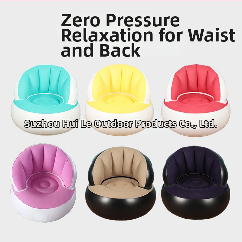 Pūšams vienvietīgs dīvāns birojā un mājās, pārnēsājams un salokāms ārpus telpām (PVC; 1 cilvēks; gaisa sūknis; 1200)