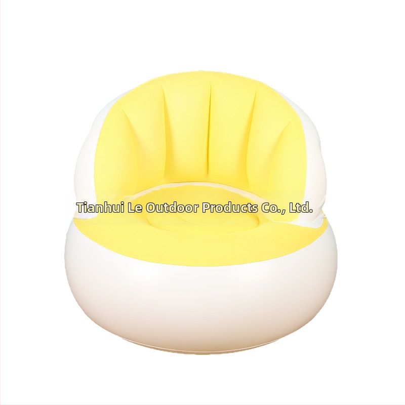 Pūšams vienvietīgs dīvāns birojā un mājās, pārnēsājams un salokāms ārpus telpām (PVC; 1 cilvēks; gaisa sūknis; 1200)