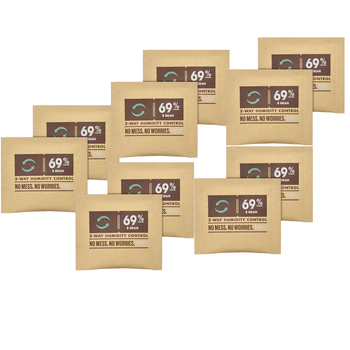 Sigari niiskuskott, 69% konstantne temperatuur, komplekt 10, plastikmaterjal, kohandatav