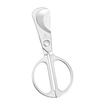 HANNICOOK Škarice za cigare od nehrđajućeg čelika, dvostrane oštrice, prijenosne, minimalistički dizajn