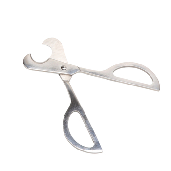 Dunhao FT-11849 - Ručno izrađeno, prenosno, nehrđajući čelik, dvostrani rezač za cigare