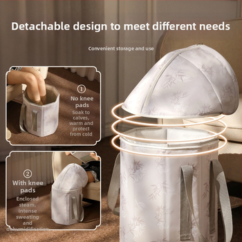 Sklápateľná vaňa na namáčanie nô – hlboká PVC vaňa na domáce použitie, tepelná izolácia, Lohas Travel, pre dospelých