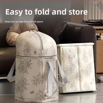 Skladaný hlboký kúpeľ na nohy s vekom, pre domácu potrebu, nepremokavá látka, hrubé steny, hladina vody nad 25 cm