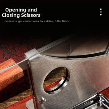 Stolný rezník na cigary – Kov, Die Casting, Značka Dhl, ľahký luxus