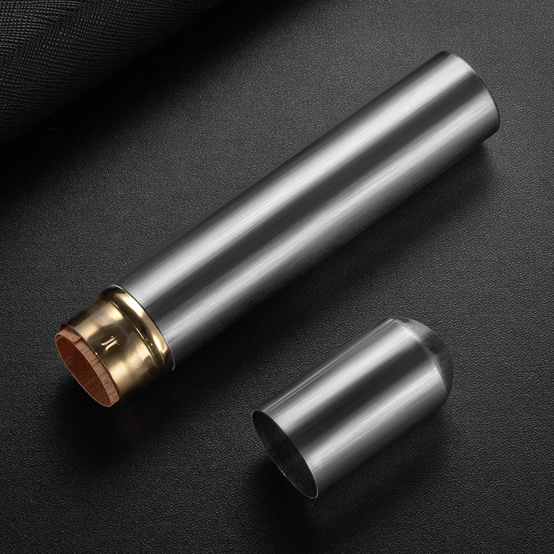 Kovový tubus na cigary Cigarloong, ľahký luxusný štýl