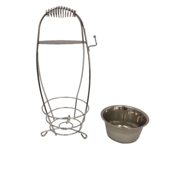 Комплект кошници за въглени за наргиле – неръждаема стомана; включва голям, среден и малък кошник; печат на лого наличен; кутия 24 броя; повторно използваем