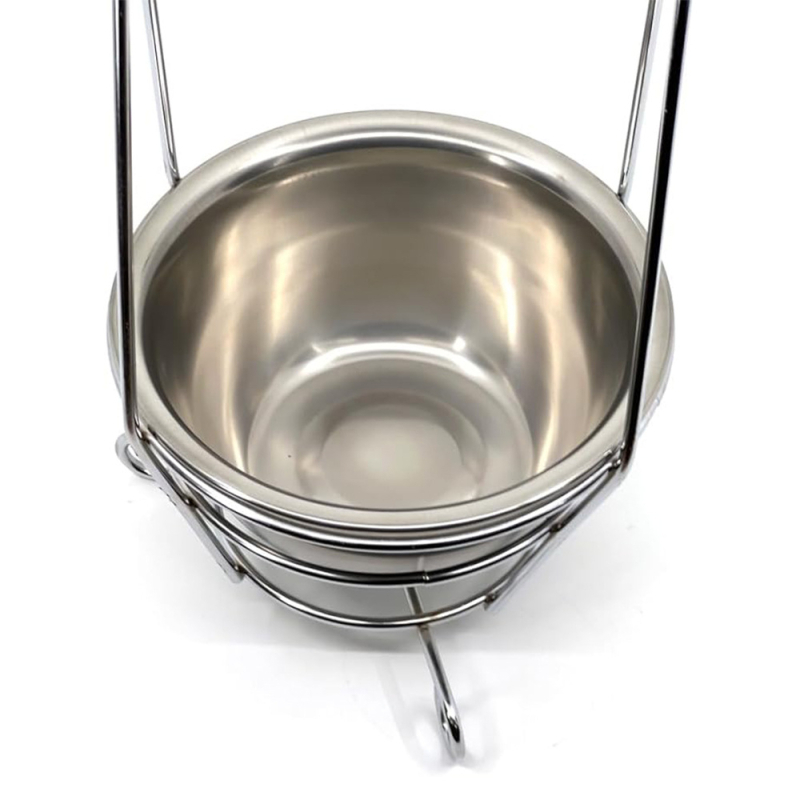 Комплект кошници за въглени за наргиле – неръждаема стомана; включва голям, среден и малък кошник; печат на лого наличен; кутия 24 броя; повторно използваем