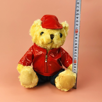 Lejim plyšový medvedík - bábika, Teddy medvedík, mimoriadne jemný krátky plyš, PP bavlna výplň, vhodné pre vek 15–35