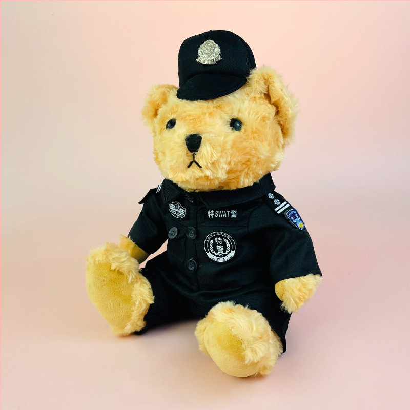 Lejim plyšový medvedík - bábika, Teddy medvedík, mimoriadne jemný krátky plyš, PP bavlna výplň, vhodné pre vek 15–35