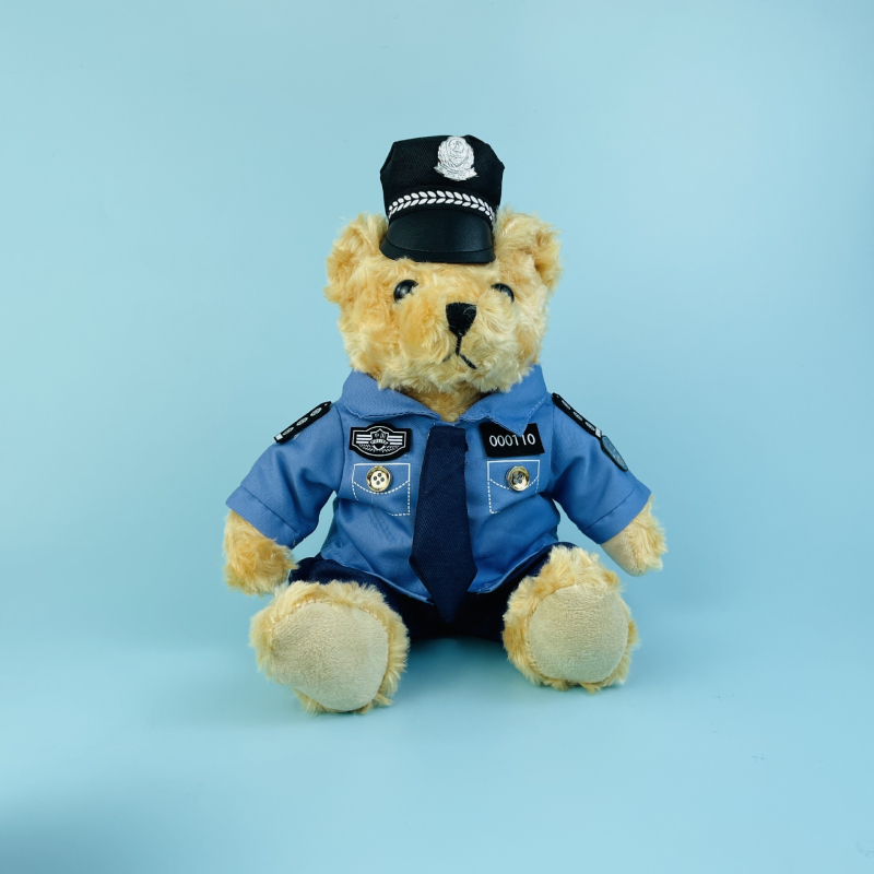 Lejim plyšový medvedík - bábika, Teddy medvedík, mimoriadne jemný krátky plyš, PP bavlna výplň, vhodné pre vek 15–35