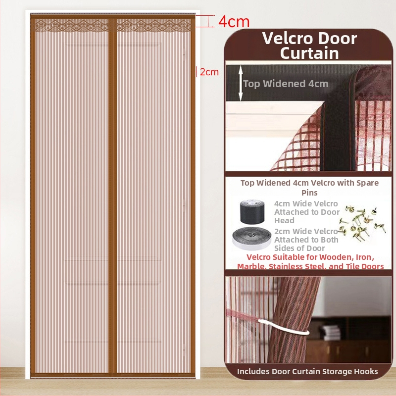 Sieťová dverová záves do spálne, moderný minimalistický štýl, vzor rastlín