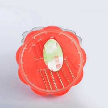 Prenosný box na ihly — plastová súprava na šitie, kompaktná, hmotnosť približne 32 g