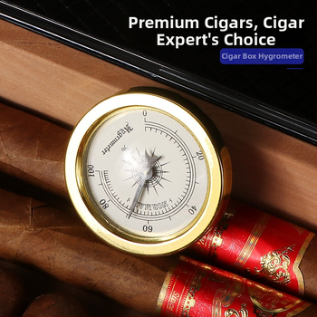 Forten plastová krabička na cigarety s priehľadným vlhkomerom, ľahký luxus štýl