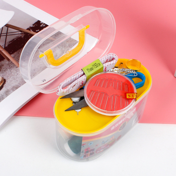 Pouzdro na ihly na pletenie, pletený materiál, 100-dielna škatuľka, 140 g, jednoduchý štýl