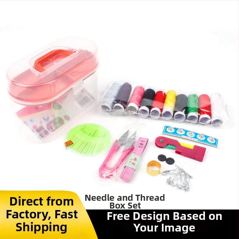 Pouzdro na ihly na pletenie, pletený materiál, 100-dielna škatuľka, 140 g, jednoduchý štýl