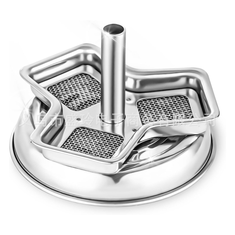 Veepipi süsiniku kauss roostevabast terasest – kohandatud töötlemine ja logo trükk, mudel SLDA0324