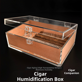 Dunhao Plastový Humidor na Cigare – jednoduchý štýl, ľahký luxus, model CD-069