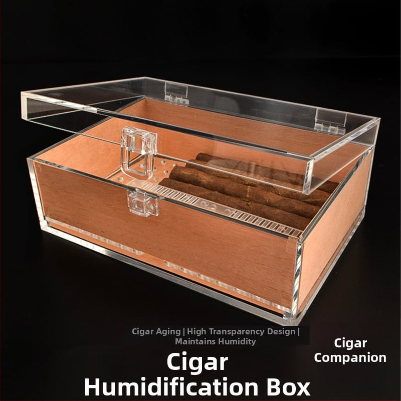 Dunhao Plastový Humidor na Cigare – jednoduchý štýl, ľahký luxus, model CD-069