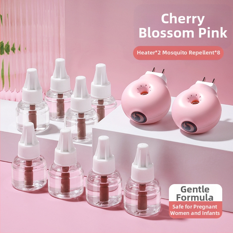 Elektrický repelent proti komárom s tekutinou, zásuvkový dizajn, kúrenie, pokrytie 11–20㎡, LED nočná svetla, 45 g, PP kryt, WP20170100 certifikát