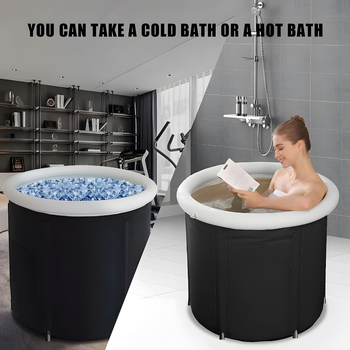 Nafukovacia skladacia vaňa na kúpanie - ekologické PVC s vysokou hustotou hodvábno-bavlneného perlátu, skladací dizajn, prispôsobiteľné