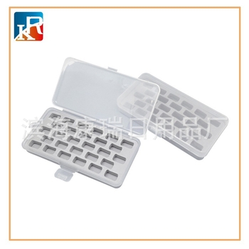 Πλαστικό κουτί αποθήκευσης μπομπινών ραπτικής, 120 σετ ανά κουτί, 85 γρ, συσκευασία σε σακούλα OPP