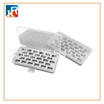 Πλαστικό κουτί αποθήκευσης μπομπινών ραπτικής, 120 σετ ανά κουτί, 85 γρ, συσκευασία σε σακούλα OPP