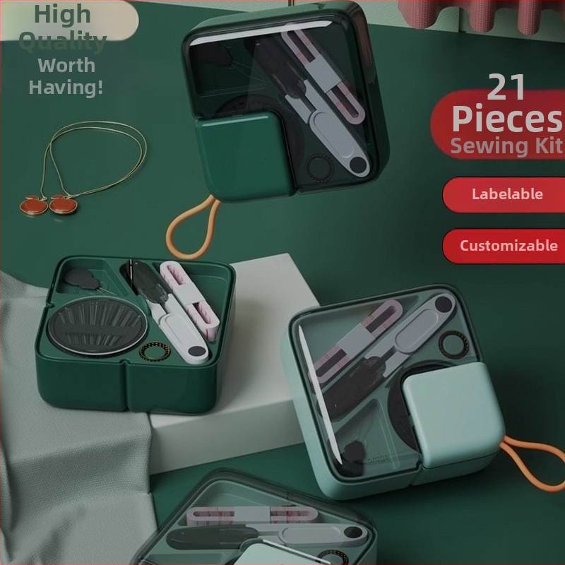 Prenosná šijacia krabička – minimalistický, ľahký luxus, plastová konštrukcia