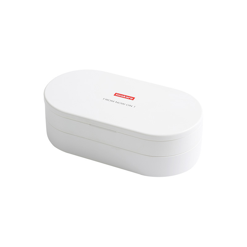  Magnetická kazeta na ihly a niť, prenosný vreckový štýl, sada 84 kusov, materiály: ABS, magnet, lepiaci magnetický list