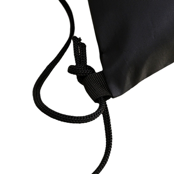 Polyester 420D nepremokavý šnúrkový batoh so klapkou a vlastným logom