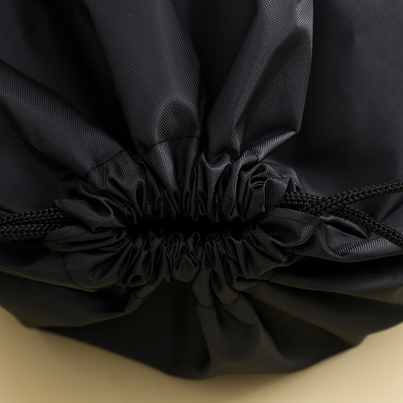 Polyester 420D nepremokavý šnúrkový batoh so klapkou a vlastným logom