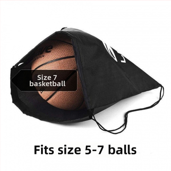 Taška na basketbal z Oxford materiálu so šnúrkou na zatváranie, sieťovou kapsou, logo tlačené, na vonkajšie použitie