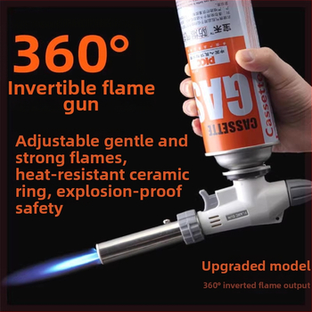 Hlava plameňa na pečenie — kovové telo, bavlnený olej, opakovane použiteľné, krabica 100 ks