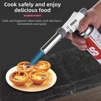 Hlava plameňa na pečenie — kovové telo, bavlnený olej, opakovane použiteľné, krabica 100 ks