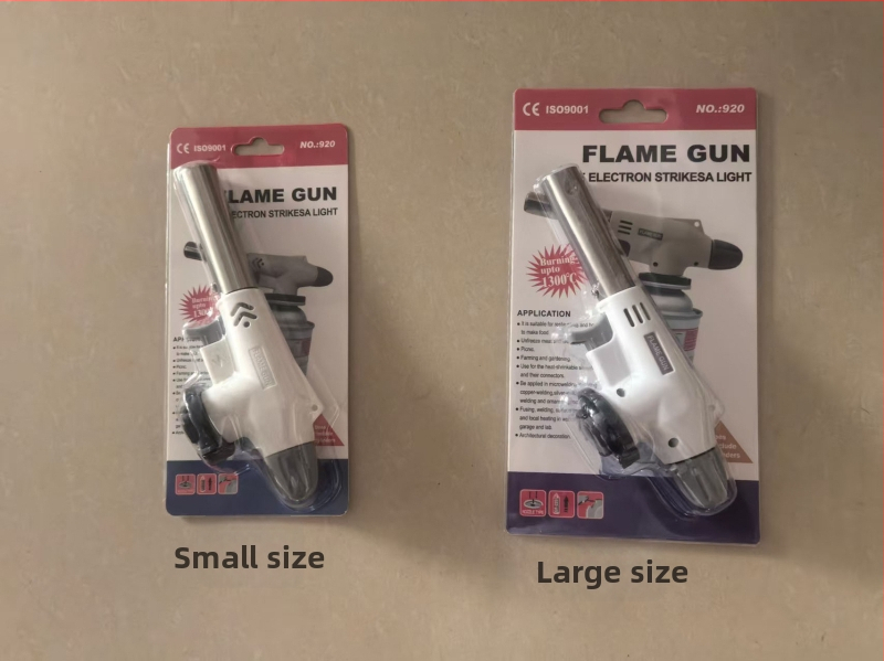 Hlava plameňa na pečenie — kovové telo, bavlnený olej, opakovane použiteľné, krabica 100 ks